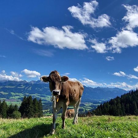 FeWo Allgäuliebe mit Wlan und Pool Oberstaufen Steibis Exterior foto